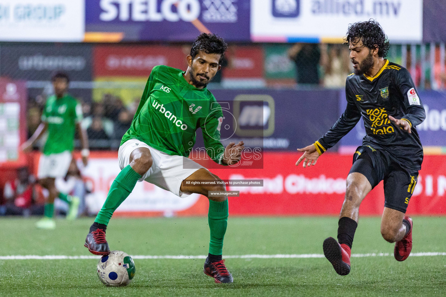 URBANCO vs WAMCO in Quarter Final of Club Maldives Cup 2023 held in Hulhumale, Maldives, on Saturday, 12th August 2023 Photos: Nausham Waheed / images.mv