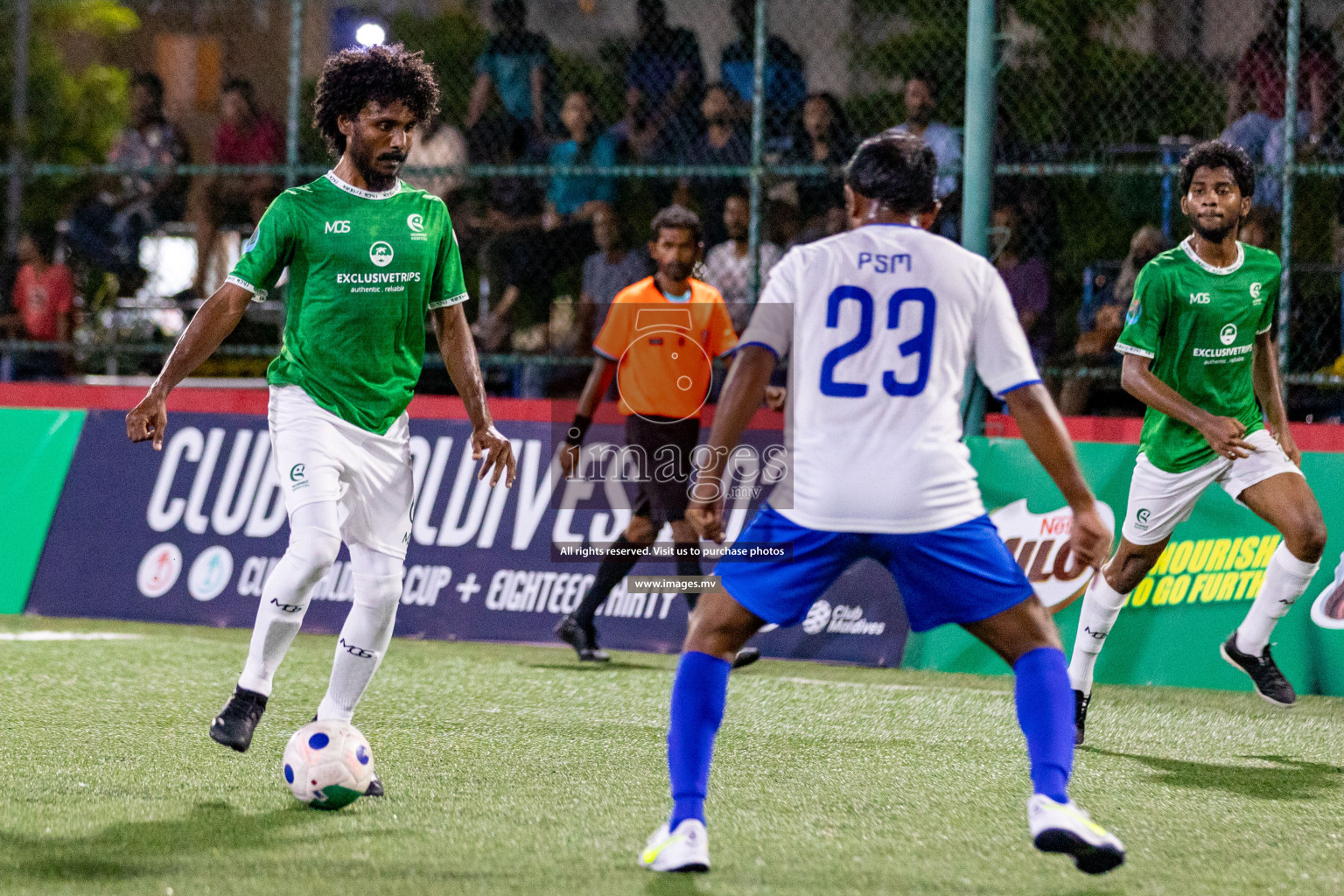 Hulhumale Hospital vs PSM in Club Maldives Cup Classic 2023 held in Hulhumale, Maldives, on Saturday, 22nd July 2023 Photos: Hassan Simah/ images.mv