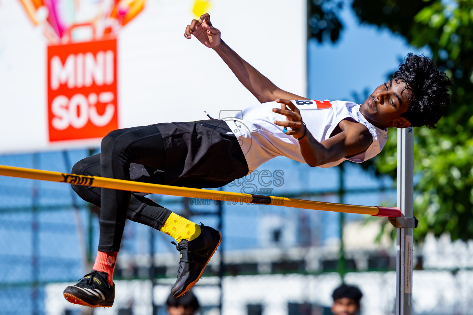 Day 1 of Inter-school Athletics Championship 2025 held in Ekuveni Synthetic Track, Male', Maldives on Monday, 06th October 2025. Photos by: Nausham Waheed / Images.mv