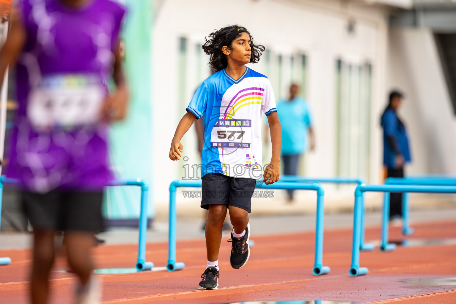 Day 2 of MWSC Interschool Athletics Championships 2024 held in Hulhumale Running Track, Hulhumale, Maldives on Sunday, 10th November 2024.
Photos by: Ismail Thoriq / Images.mv