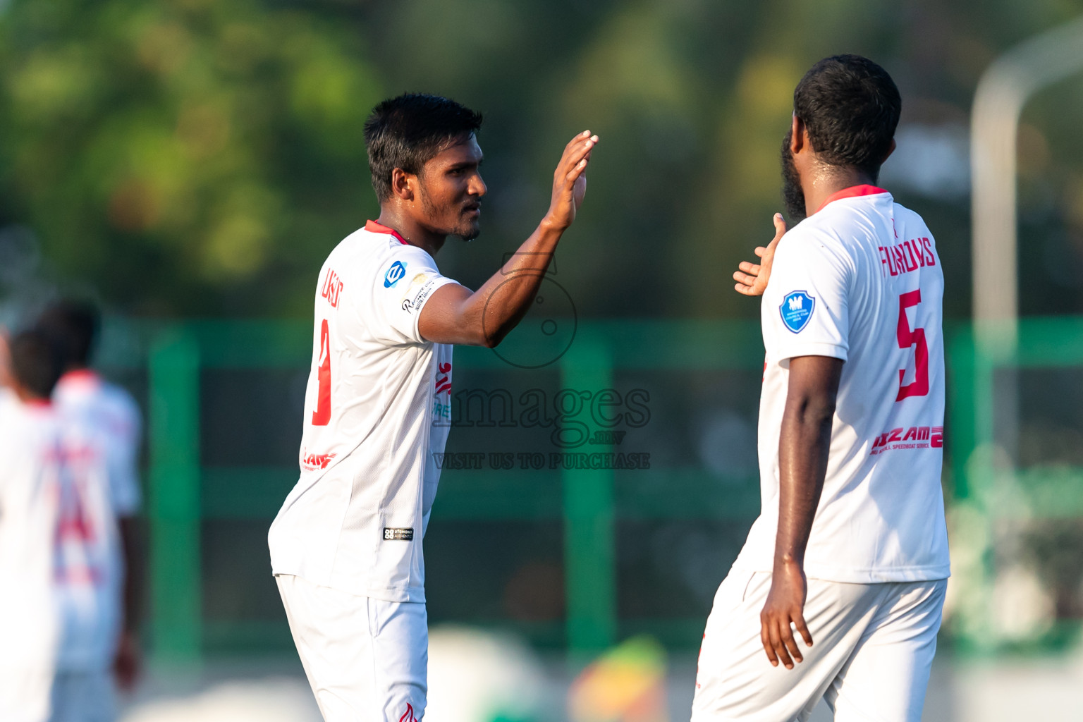 Kanmathi Juniors vs Furious SC from Manadhoo Council Cup 2024 in N Manadhoo Maldives on Monday, 19th February 2023. Photos: Nausham Waheed / images.mv