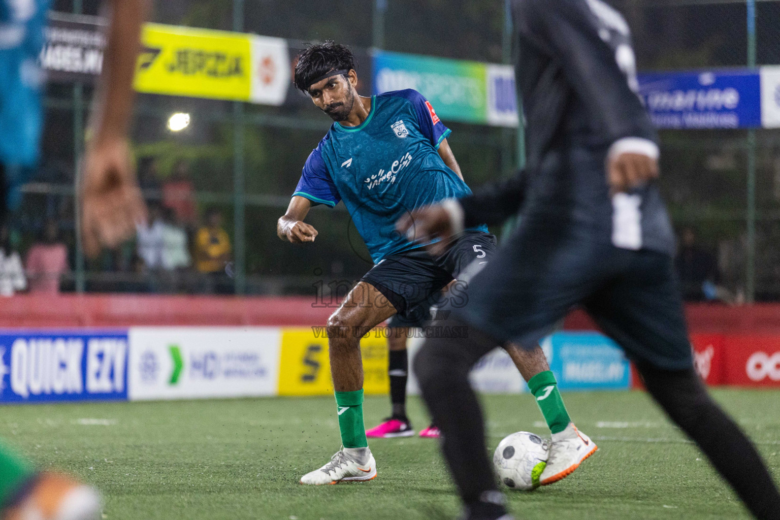 F Feeali vs F Bilehdhoo in Day 8 of Golden Futsal Challenge 2024 was held on Monday, 22nd January 2024, in Hulhumale', Maldives Photos: Nausham Waheed / images.mv