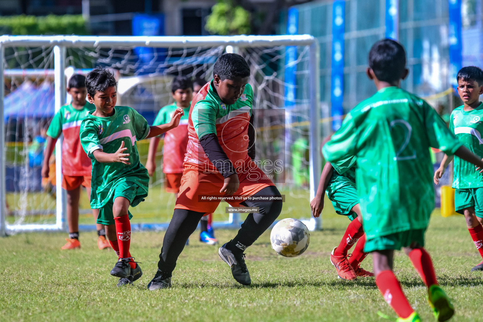 Day 2 of Milo Kids Football Fiesta 2022 was held in Male', Maldives on 20th October 2022. Photos: Nausham Waheed/ images.mv