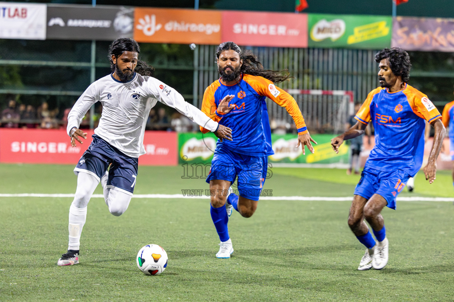 MACL vs TEAM FSM in Club Maldives Cup 2024 held in Rehendi Futsal Ground, Hulhumale', Maldives on Monday, 23rd September 2024. 
Photos: Hassan Simah / images.mv