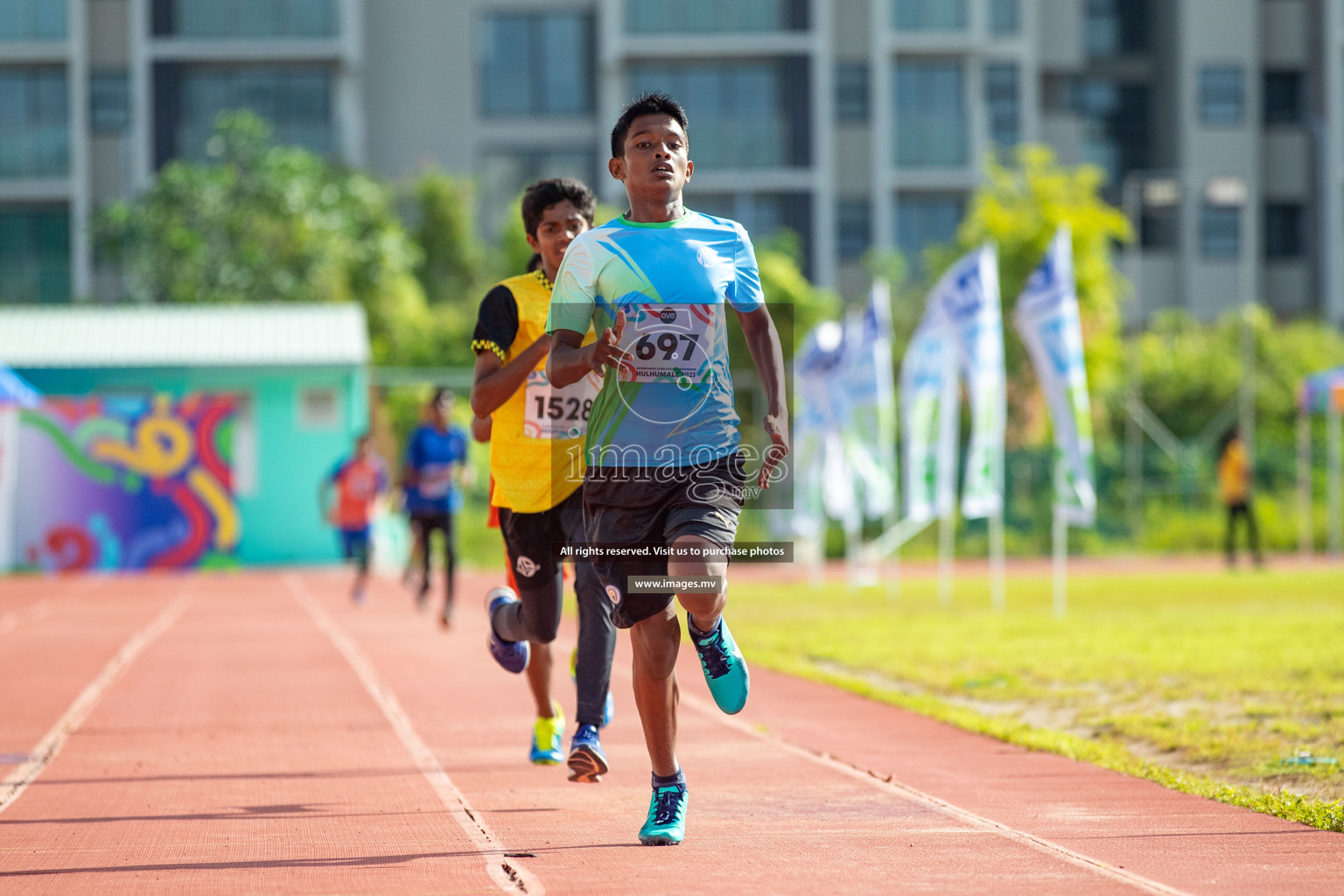 Day three of Inter School Athletics Championship 2023 was held at Hulhumale' Running Track at Hulhumale', Maldives on Tuesday, 16th May 2023. Photos: Nausham Waheed / images.mv