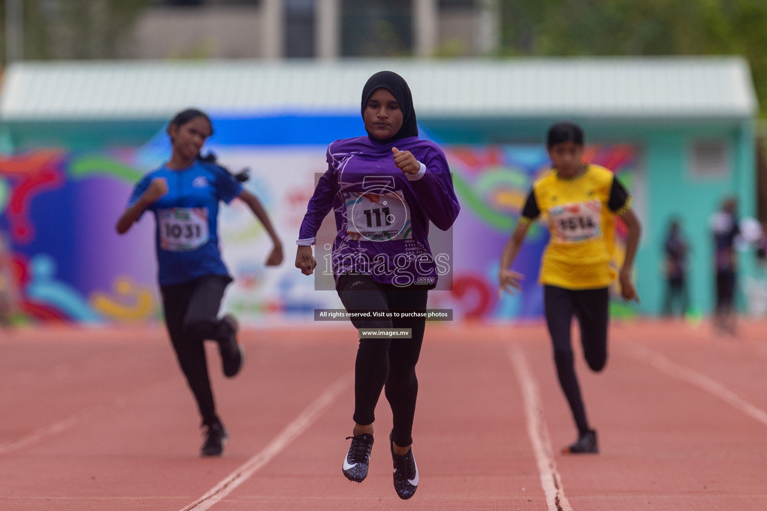 Day three of Inter School Athletics Championship 2023 was held at Hulhumale' Running Track at Hulhumale', Maldives on Tuesday, 16th May 2023. Photos: Shuu / Images.mv