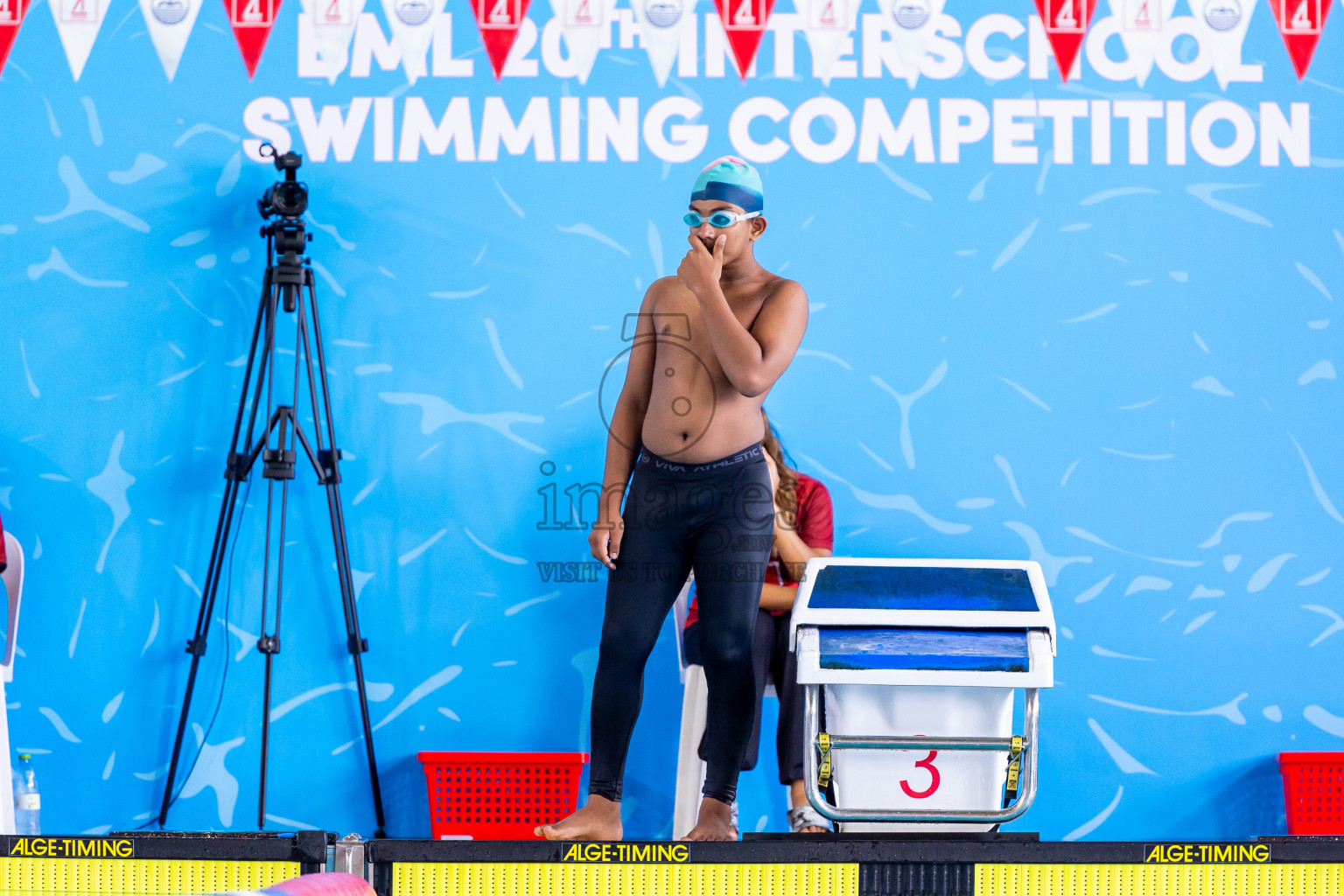 Day 2 of 20th Inter-school Swimming Competition 2024 held in Hulhumale', Maldives on Sunday, 13th October 2024. Photos: Nausham Waheed / images.mv