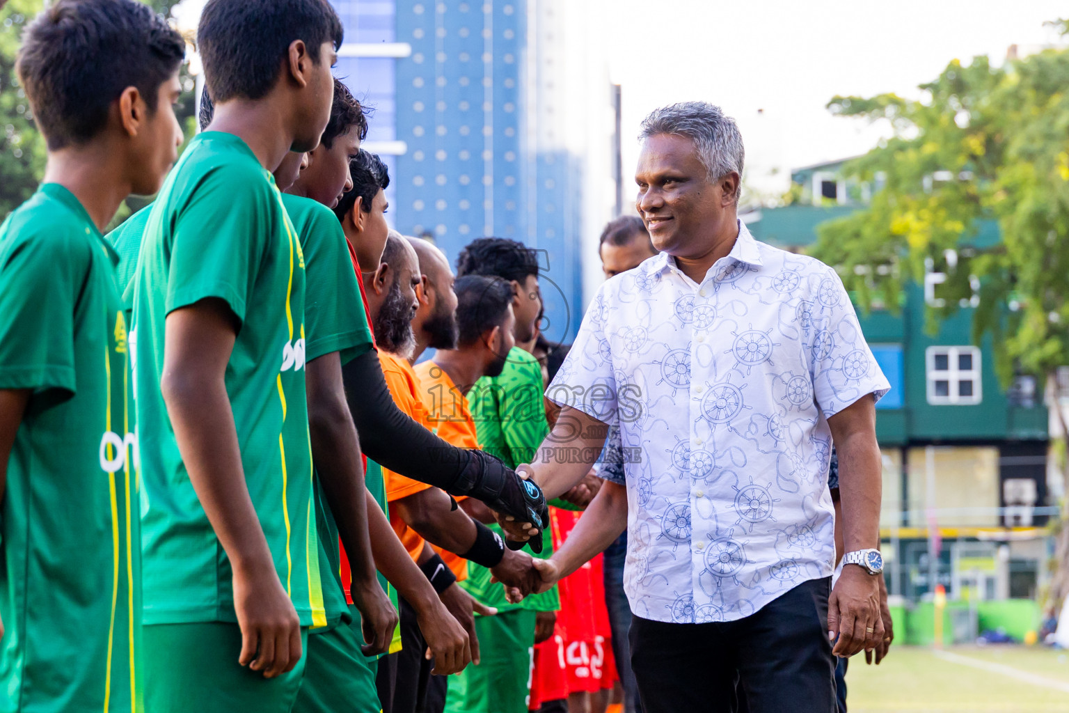 Day 5 of MILO Academy Championship 2025 (U14) was held on Monday, 3rd November 2025 at Henveiru Football Grounds, Male', Maldives . Photos: Nausham Waheed / images.mv