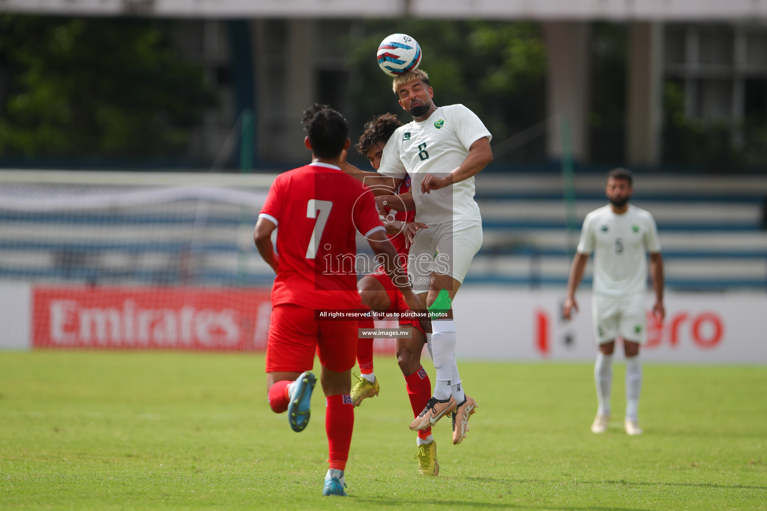 Nepal vs Pakistan in SAFF Championship 2023 held in Sree Kanteerava Stadium, Bengaluru, India, on Tuesday, 27th June 2023. Photos: Nausham Waheed, Hassan Simah / images.mv