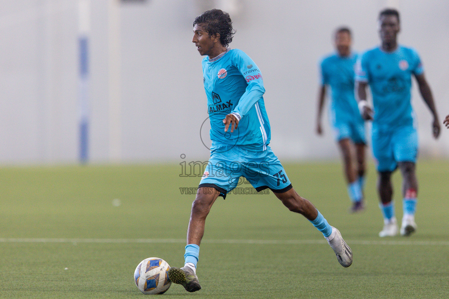 Semi Finals Match 01 Irumathi FC VS CC Sports Club in Day 7 of Eydhafushi Cup 2025 held in Eydhafushi Football Stadium at B. Eydhafushi, Maldives on Friday, 12th September 2025. Photos: Arif Rasheed / images.mv