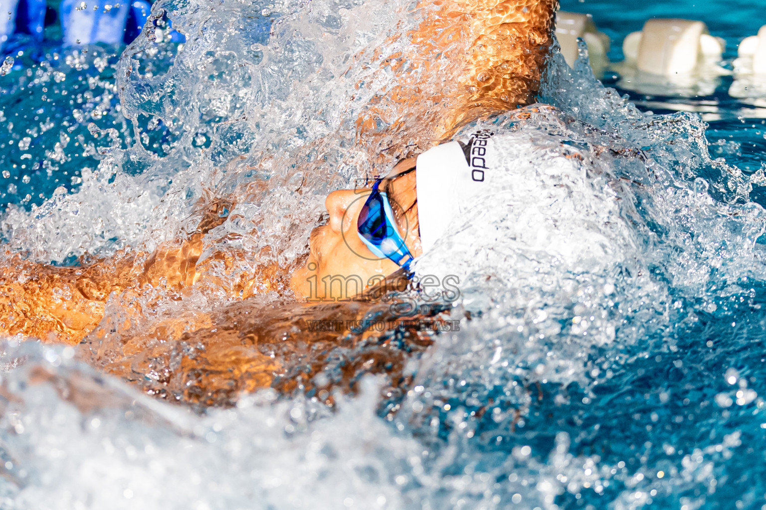 Day 5 of 1st National Short Course Swimming Competition held in Hulhumale', Maldives on Wednesday, 18th June 2025. Photos: Nausham Waheed / images.mv