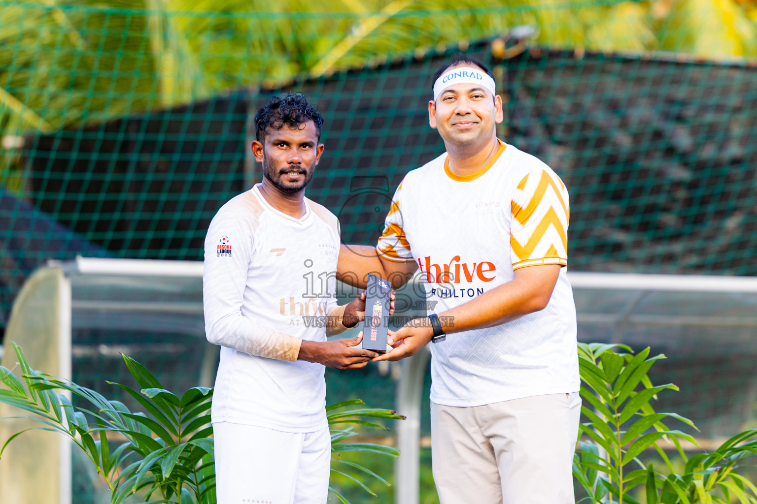 Barcelo vs Conrad in the Final of Resort League 2025 (Ari Zone) was held on Sunday, 28th June 2025 in Conrad Maldives Rangali Island, Alif Dhaalu Atoll, Maldives. Photos: Nausham Waheed / images.mv