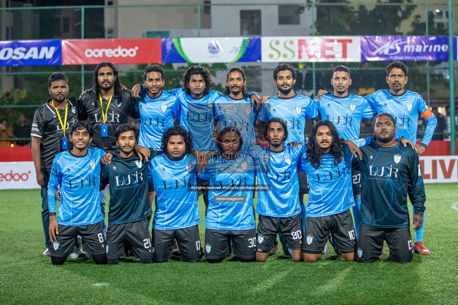 GDh. Hoandedhdhoo vs GDh. Vaadhoo in Day 12 of Golden Futsal Challenge 2023 on 16 February 2023 in Hulhumale, Male, Maldives