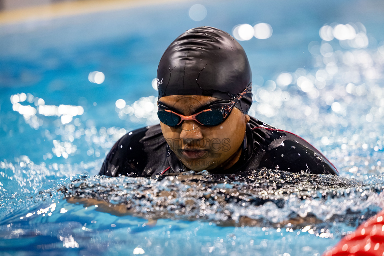 Day 5 of BML 21st Interschool Swimming Competition 2025 was held in Hulhumale' Swimming Pool, Hulhumale', Maldives on Wednesday, 15th October 2025. 
Photos: Hassan Simah / images.mv