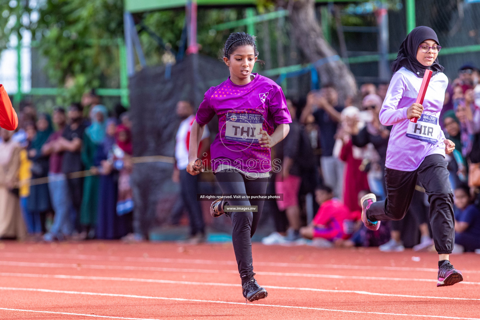 Day 3 of Inter-School Athletics Championship held in Male', Maldives on 25th May 2022. Photos by: Nausham Waheed / images.mv