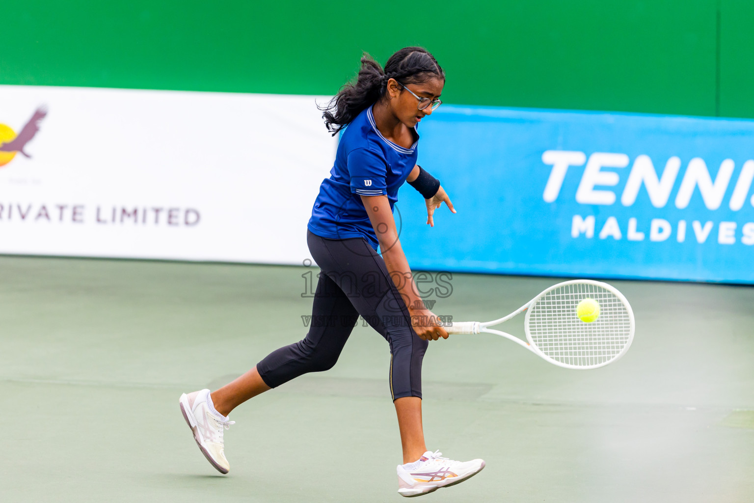 Day 1 of ATF Maldives Junior Open Tennis was held in Male' Tennis Court, Male', Maldives on Monday, 9th December 2024. Photos: Nausham Waheed / images.mv