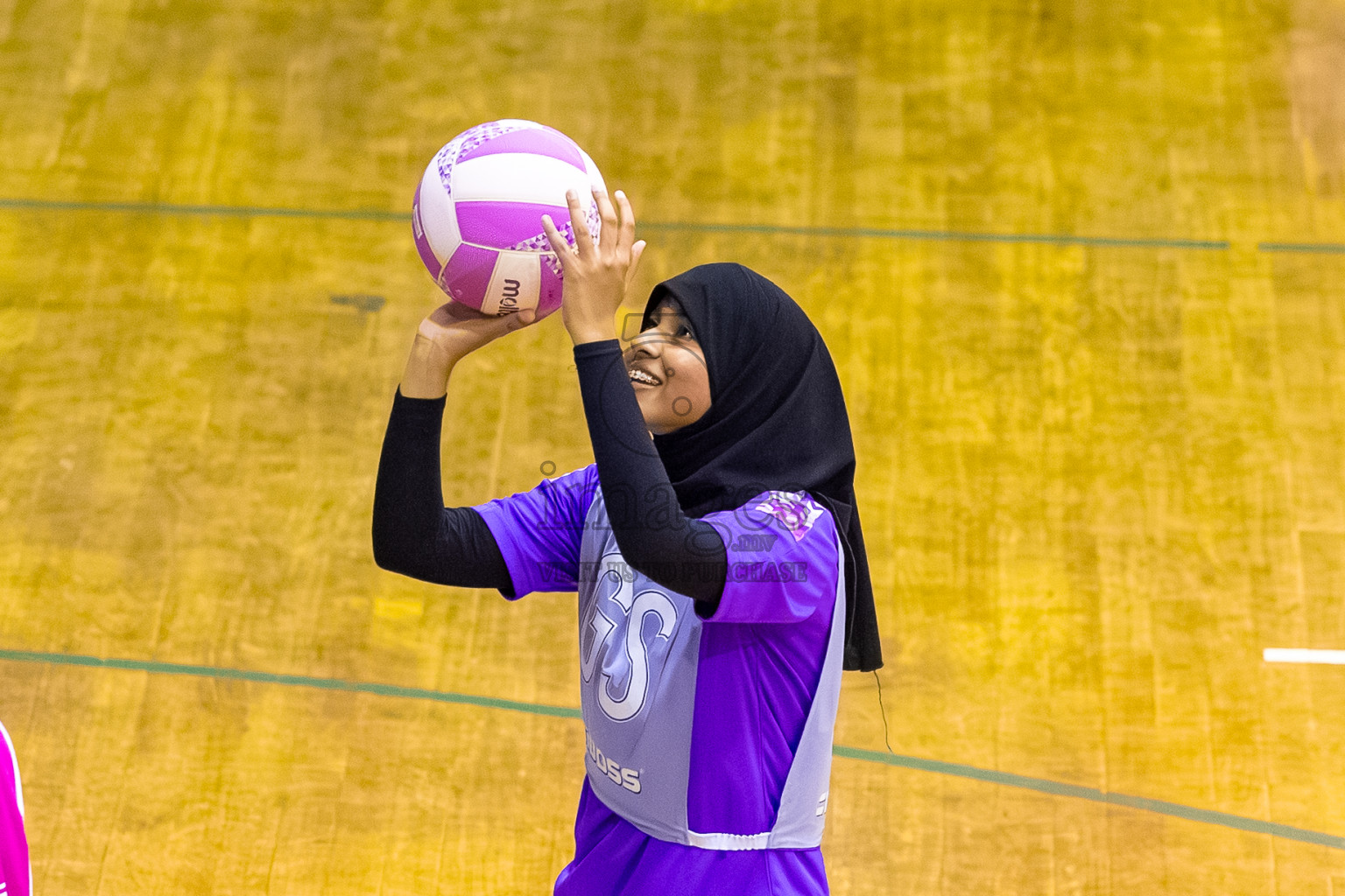 Day 9 of 24th Milo Netball Association Championship was held in Social Center at Male', Maldives on Tuesday, 9th September 2025. Photos: Mohamed Mahfooz Moosa / images.mv