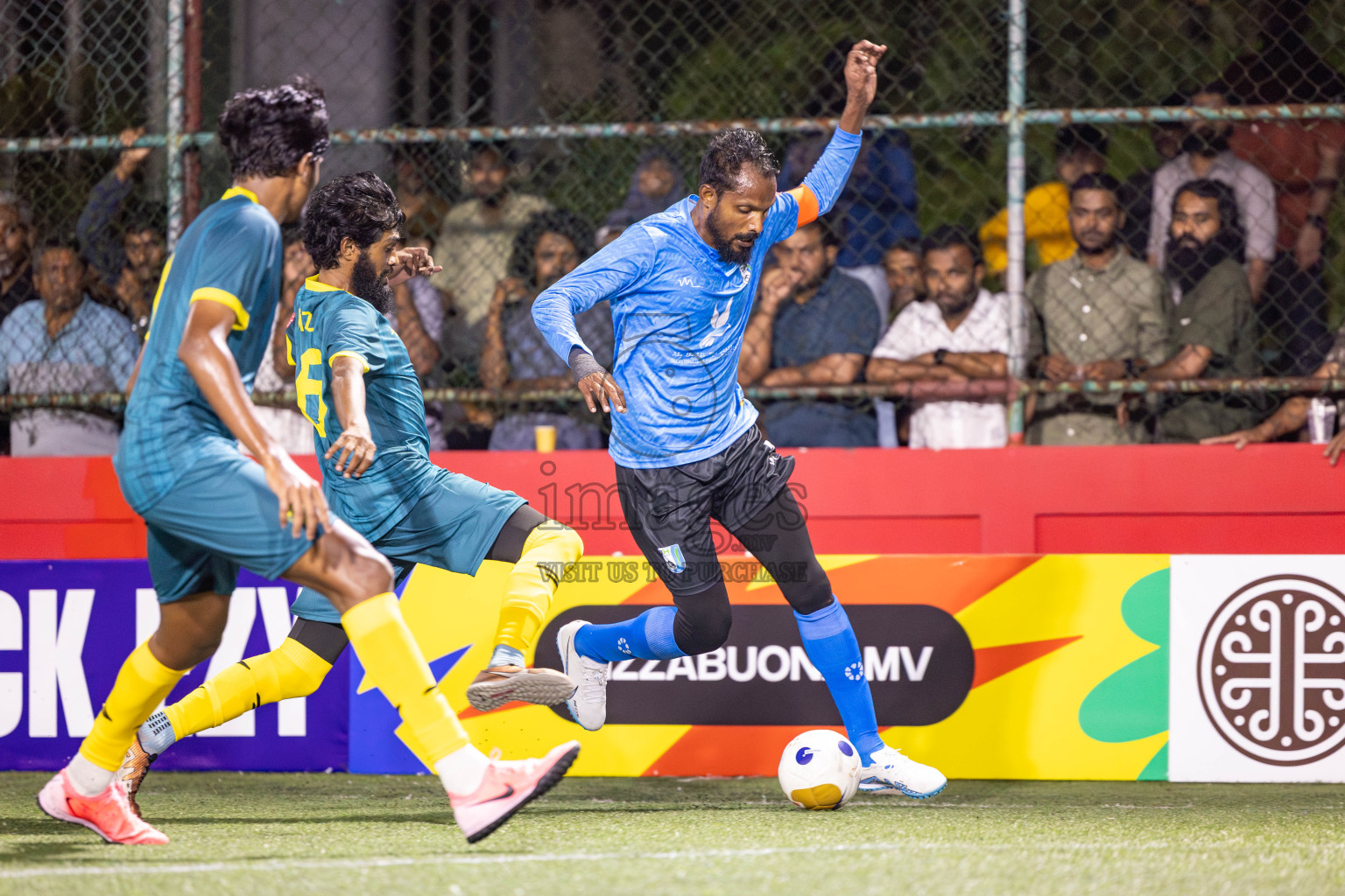 HDh. Hanimaadhoo vs HDh. Neykurendhoo in Day 1 of Golden Futsal Challenge 2025 on Sunday, 5th January 2025, in Hulhumale', Maldives 
Photos: Nausham Waheed / images.mv