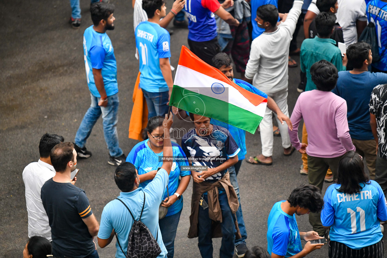 Kuwait vs India in the Final of SAFF Championship 2023 held in Sree Kanteerava Stadium, Bengaluru, India, on Tuesday, 4th July 2023. Photos: Nausham Waheed, Hassan Simah / images.mv