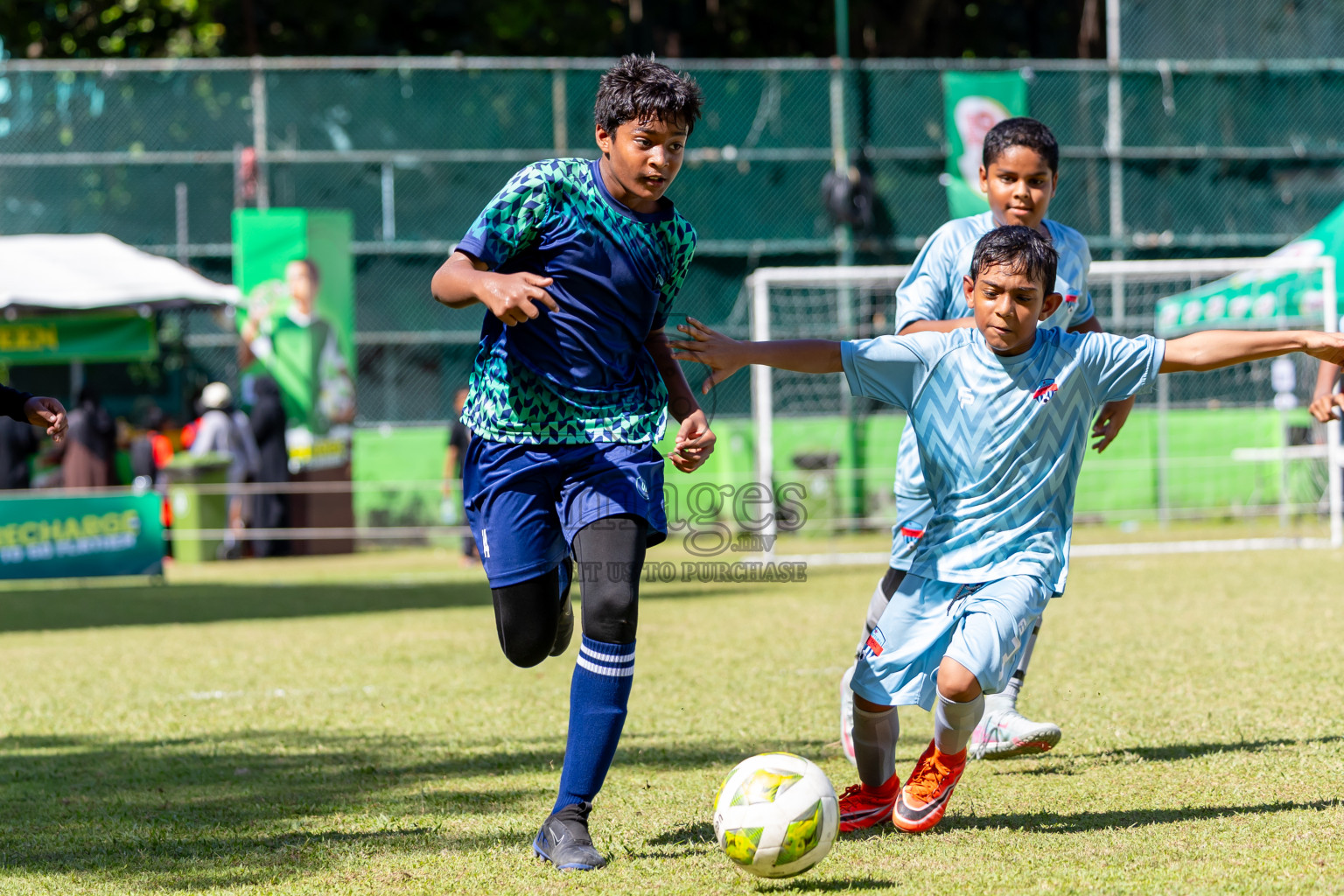 Day 2 of MILO Academy Championship 2025 (U-12) was held at Henveiru Stadium in Male', Maldives on Friday, 2nd May 2025. Photos: Nausham Waheed  / images.mv