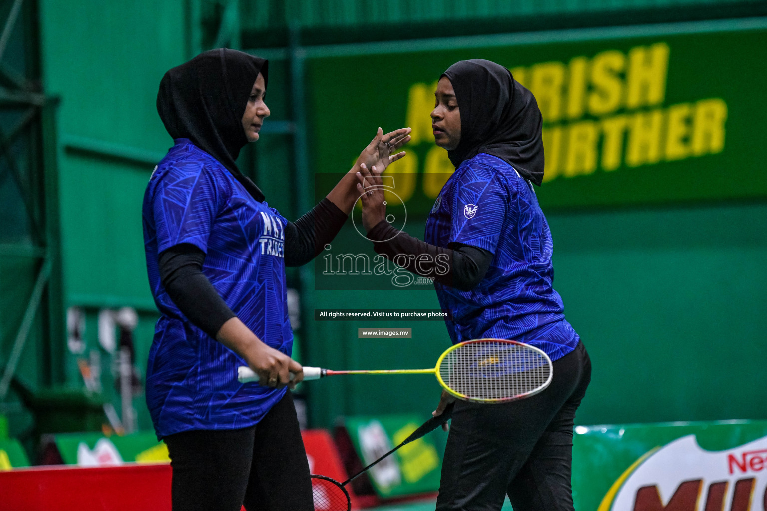 Final of 6th Office Company Badmintion Championship held in Male', Maldives Photos: Nausham Waheed / Images.mv