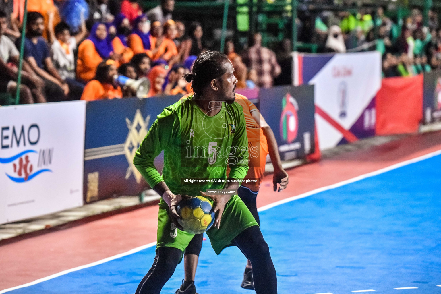 Final of Milo 6th Inter Office Handball Tournament 2022 - Photos by Nausham Waheed