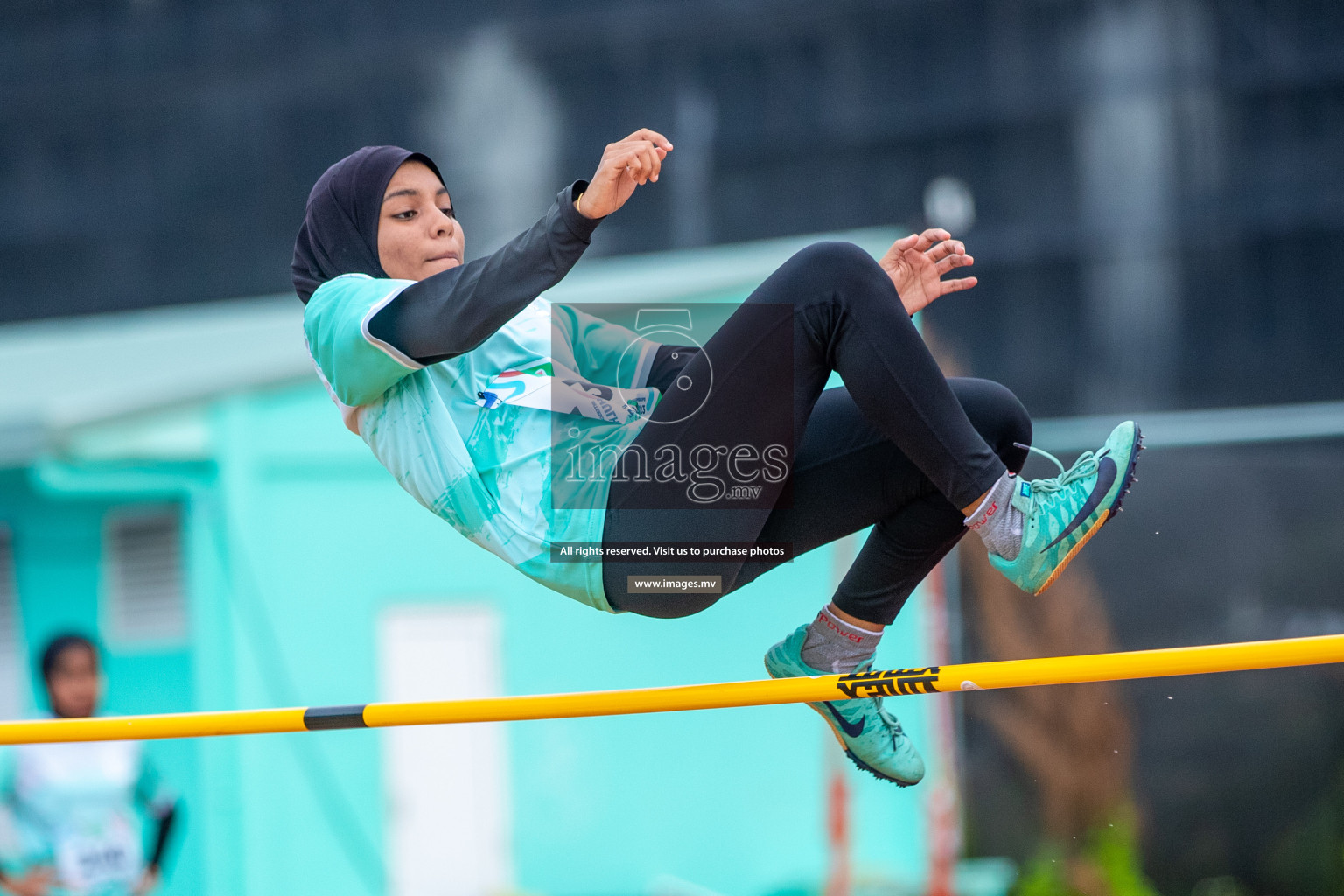 Day two of Inter School Athletics Championship 2023 was held at Hulhumale' Running Track at Hulhumale', Maldives on Sunday, 15th May 2023. Photos: Nausham Waheed / images.mv