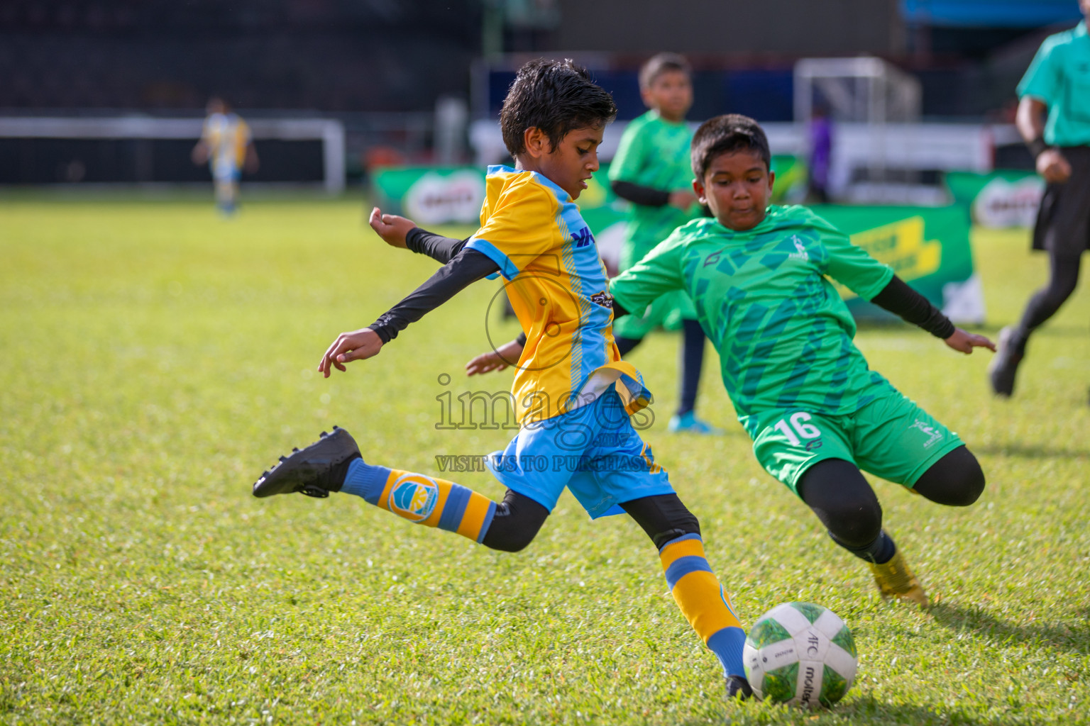 Day 2 of Under 10 MILO Academy Championship 2024 was held at National Stadium in Male', Maldives on Friday, 27th April 2024. Photos: Mohamed Mahfooz Moosa / images.mv