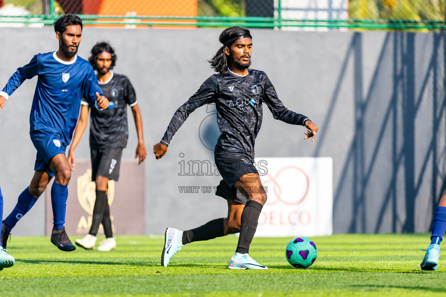 Invicto SC vs Escolar FC in Day 3 of BG Futsal Challenge 2024 was held on Thursday, 14th March 2024, in Male', Maldives Photos: Nausham Waheed / images.mv