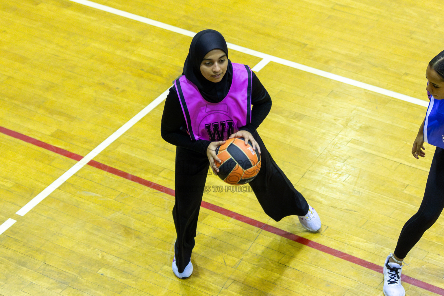 Day 3 of 21st National Netball Tournament was held in Social Canter at Male', Maldives on Friday, 10th May 2024. Photos: Mohamed Mahfooz Moosa / images.mv