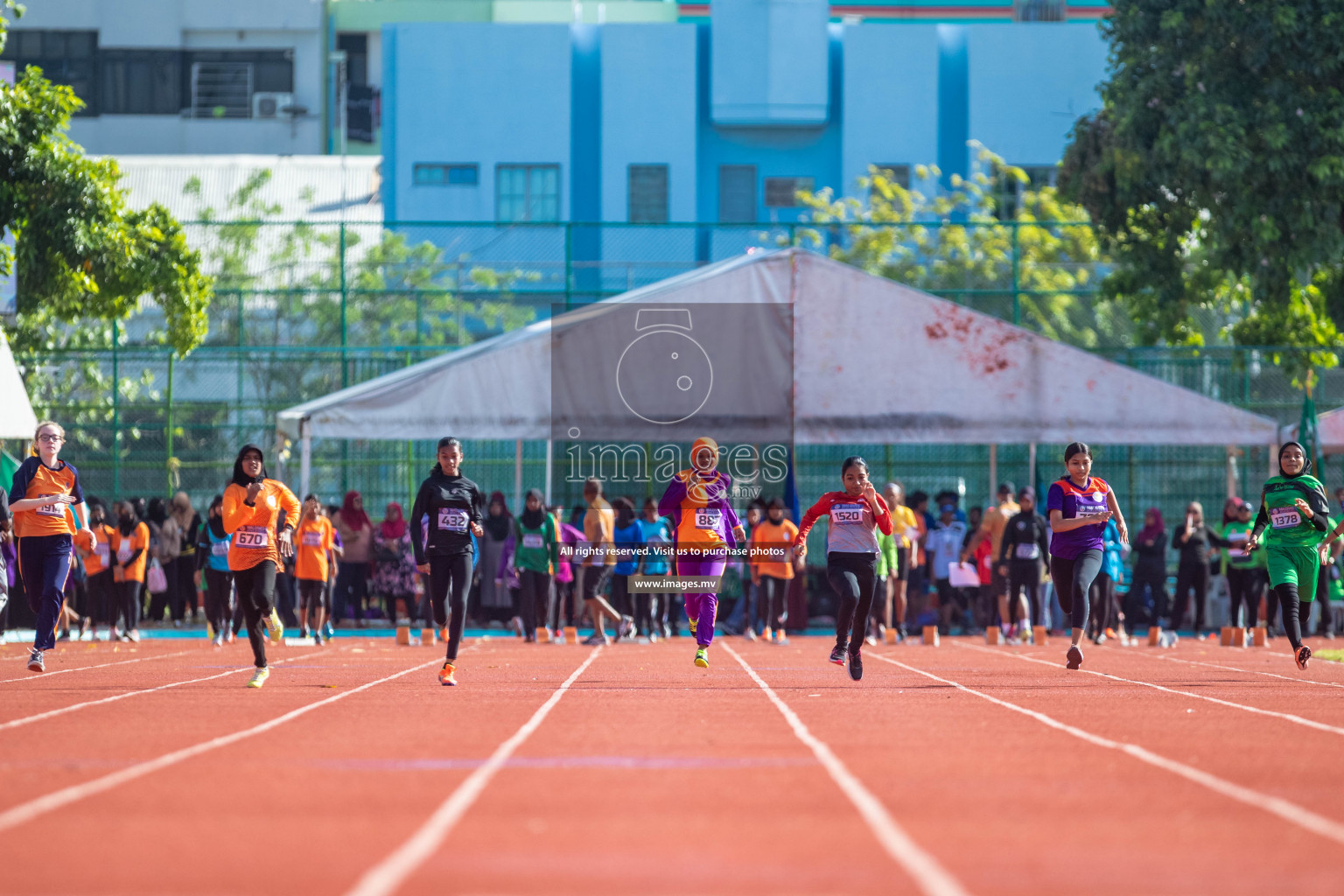 Day 1 of Inter-School Athletics Championship held in Male', Maldives on 22nd May 2022. Photos by: Maanish / images.mv