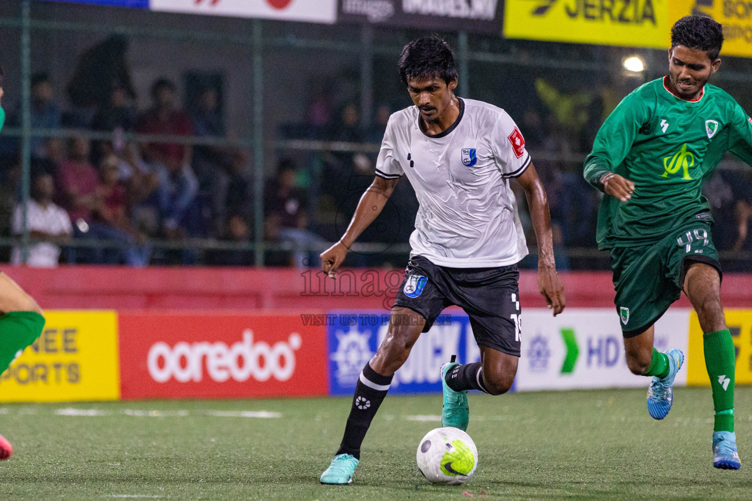 HDh Finey vs HDh Hanimaadhoo in Golden Futsal Challenge 2024 was held on Tuesday, 16th January 2024, in Hulhumale', Maldives
Photos: Ismail Thoriq / images.mv