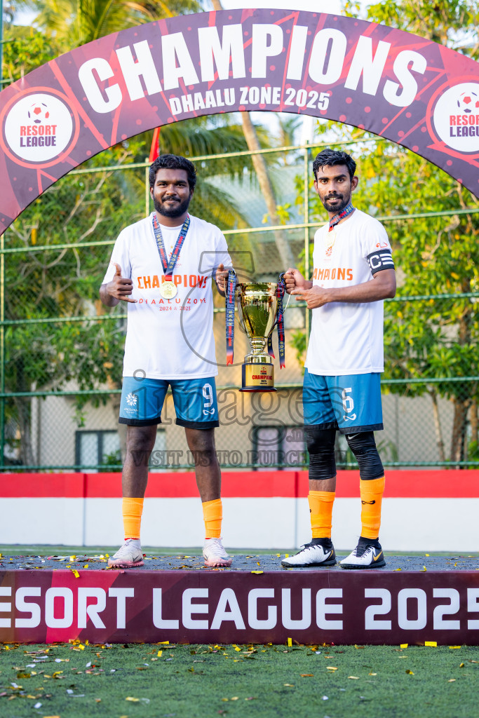 Final of Resort League 2025 (Dhaalu Zone) was held on Saturday, 24th May 2025 in Niyama Private island, Dhaalu Atoll, Maldives. Photos: Nausham Waheed / images.mv