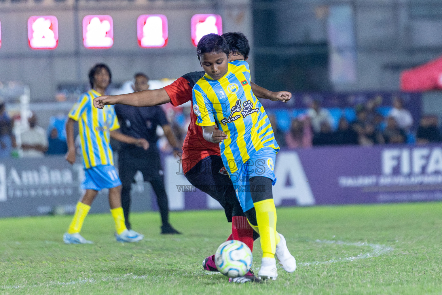 TC vs Valencia  (U12) in Day 5 of Dhivehi Youth League 2024 held at Henveiru Stadium on Friday 29th November 2024. Photos: Shuu Abdul Sattar/ Images.mv