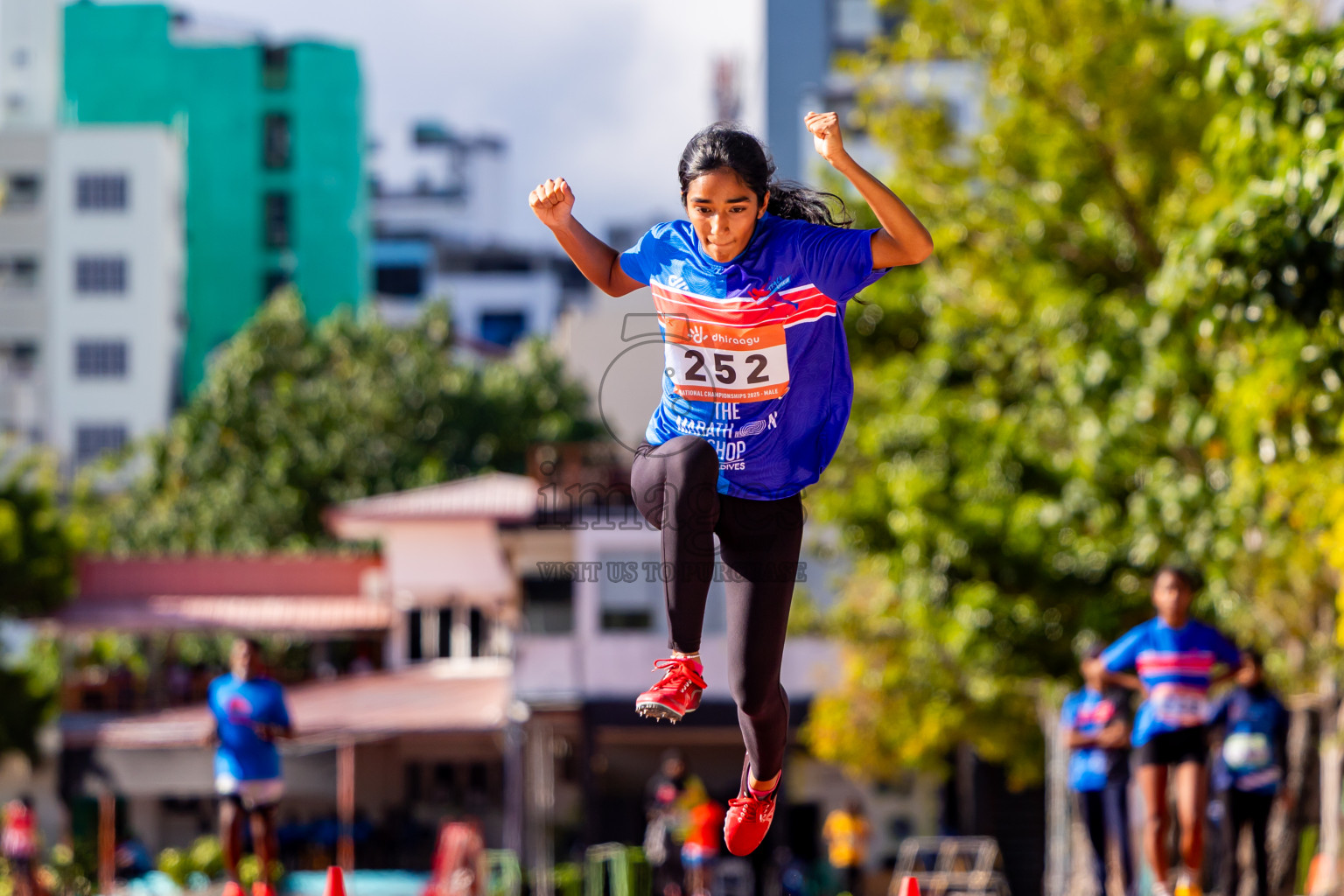 Day 2 of National Athletics Championship 2025 was held at Ekuveni Running Ground in Male', Maldives on Friday, 15th August 2025. Photos: Nausham Waheed  / images.mv