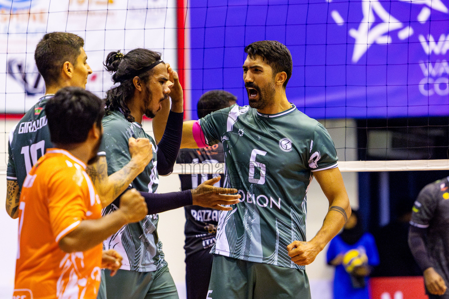 Dhivehi Sifainge Club vs Club HDC in the Final of MILO VAM Cup 2025 held in Male', Maldives on Wednesday, 2nd July 2025 at Social Center Indoor Hall Photos By: Nausham Waheed / images.mv