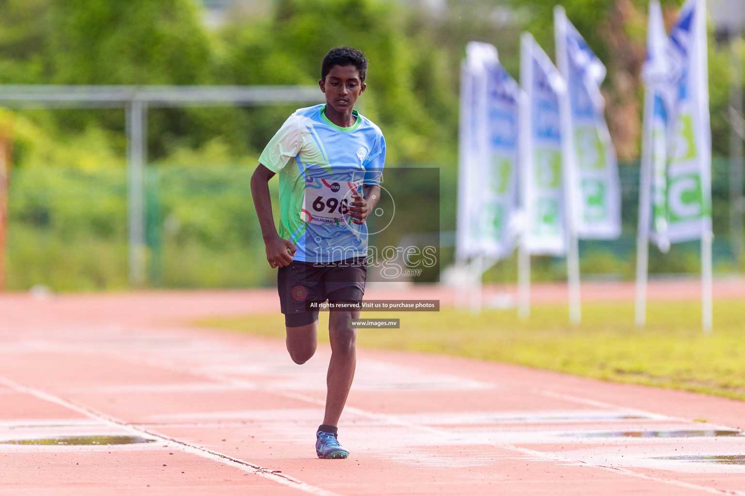 Day two of Inter School Athletics Championship 2023 was held at Hulhumale' Running Track at Hulhumale', Maldives on Sunday, 15th May 2023. Photos: Shuu/ Images.mv