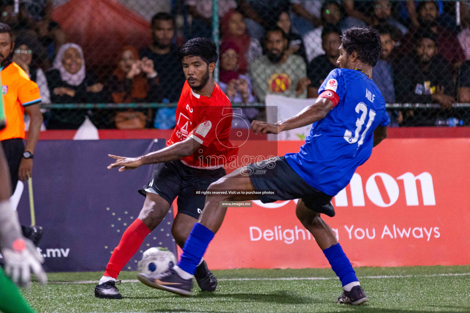 STELCO vs United BML in Quarter Final of Club Maldives Cup 2023 held in Hulhumale, Maldives, on Saturday, 12th August 2023Photos: Ismail Thoriq / images.mv