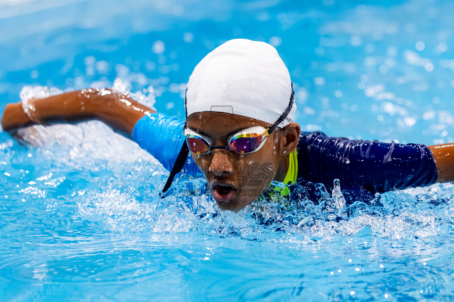 Day 3 of BML 21st Interschool Swimming Competition 2025 was held in Hulhumale' Swimming Pool, Hulhumale', Maldives on Monday, 13th October 2025. Photos: Nausham Waheed / images.mv
