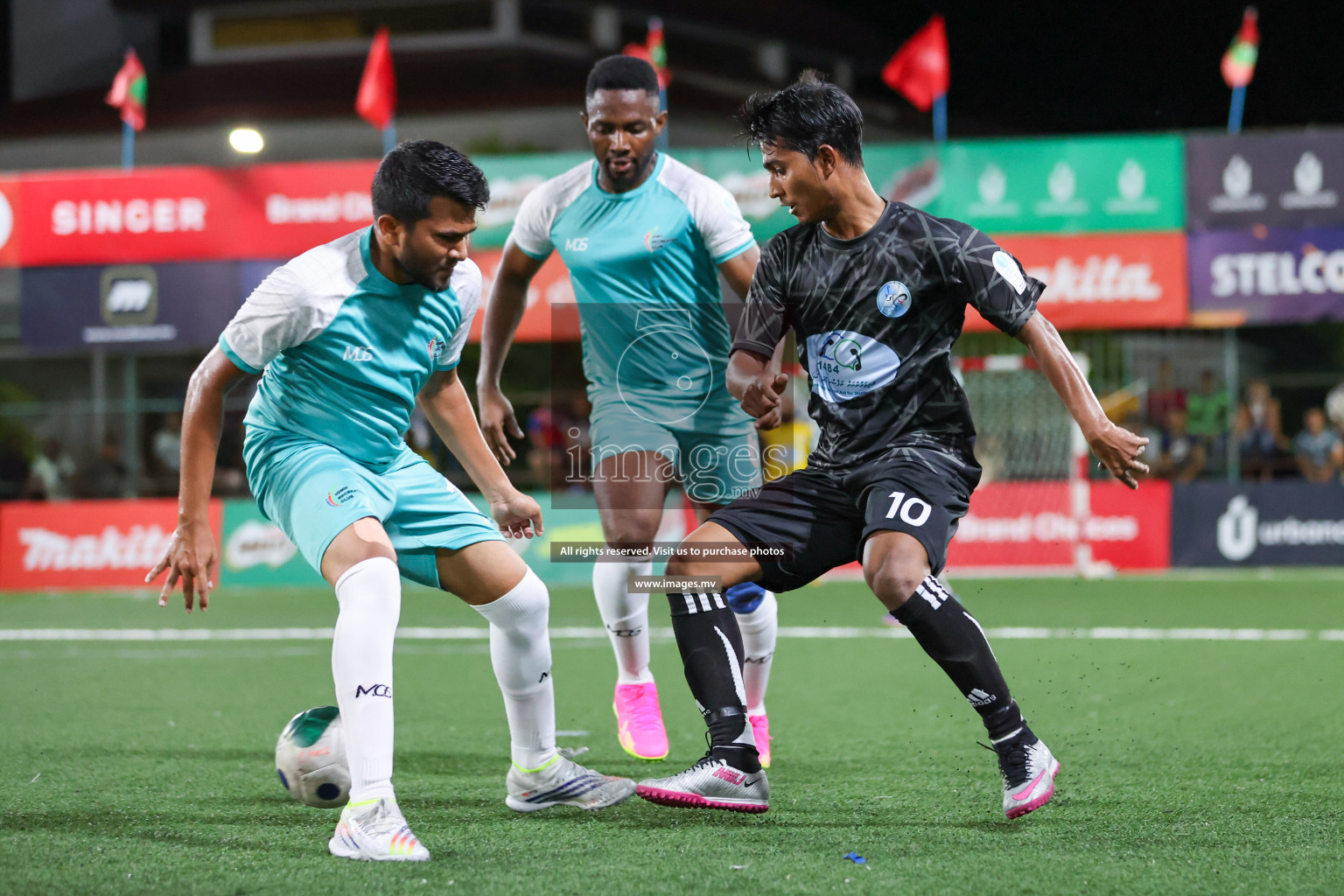 Thauleemee Gulhun vs IGMH Club in Club Maldives Cup Classic 2023 held in Hulhumale, Maldives, on Wednesday, 19th July 2023 Photos: Nausham waheed  / images.mv