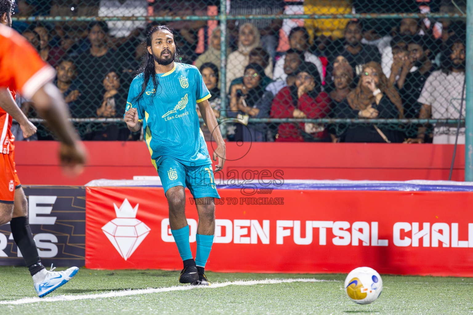 L Maavah VS L Gan in Day 8 of Golden Futsal Challenge 2025 was held on Sunday, 12th January 2025, in Hulhumale', Maldives
Photos: Ismail Thoriq / images.mv