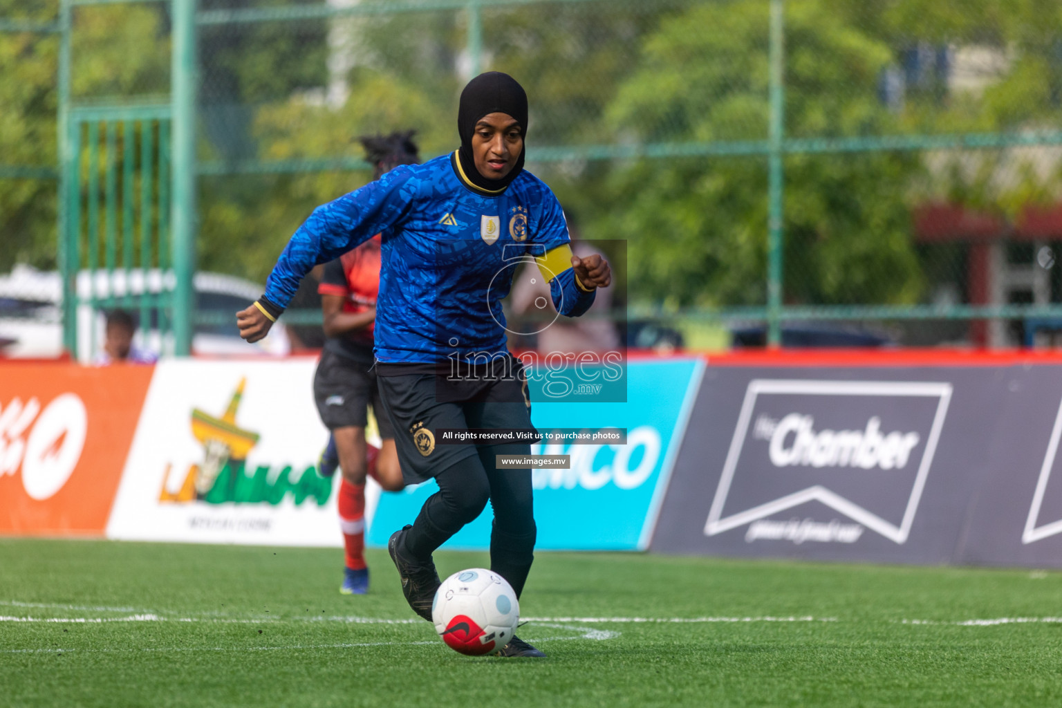 MPL vs Team Fenaka in Eighteen Thirty Women's Futsal Fiesta 2022 was held in Hulhumale', Maldives on Wednesday, 12th October 2022. Photos: Ismail Thoriq / images.mv