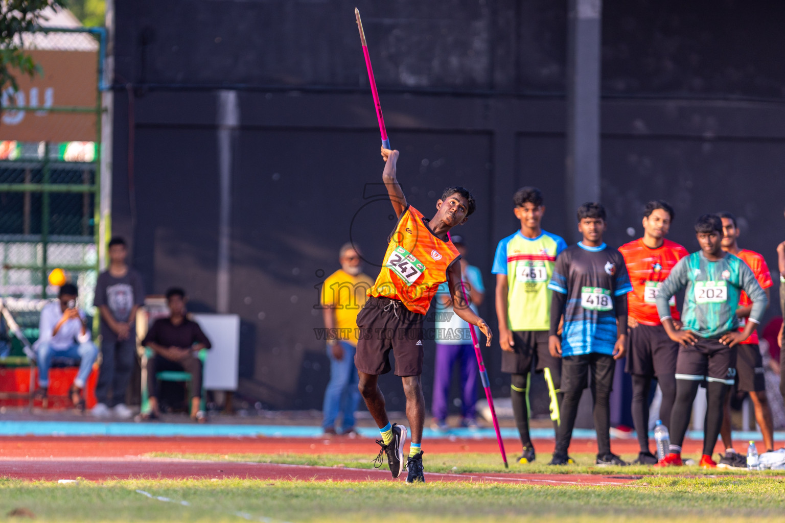 Day 1 of MILO Athletics Association Championship was held on Tuesday, 5th May 2024 in Male', Maldives. Photos: Nausham Waheed