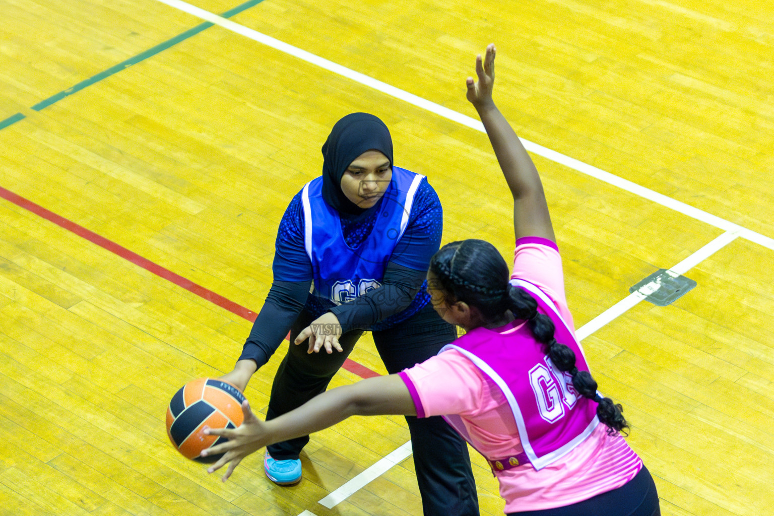 Day 4 of 21st National Netball Tournament was held in Social Canter at Male', Maldives on Saturday, 11th May 2024. Photos: Mohamed Mahfooz Moosa / images.mv