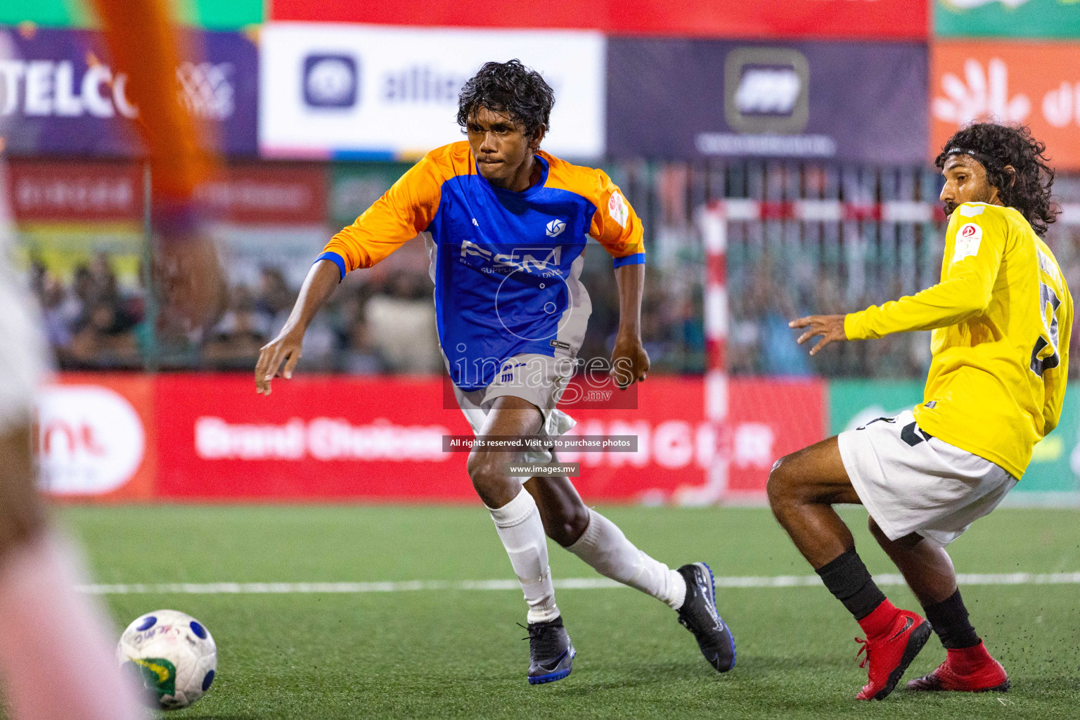 RRC vs Team FSM in Semi Final of Club Maldives Cup 2023 held in Hulhumale, Maldives, on Wednesday, 16th August 2023 Photos: Nausham Waheed / images.mv