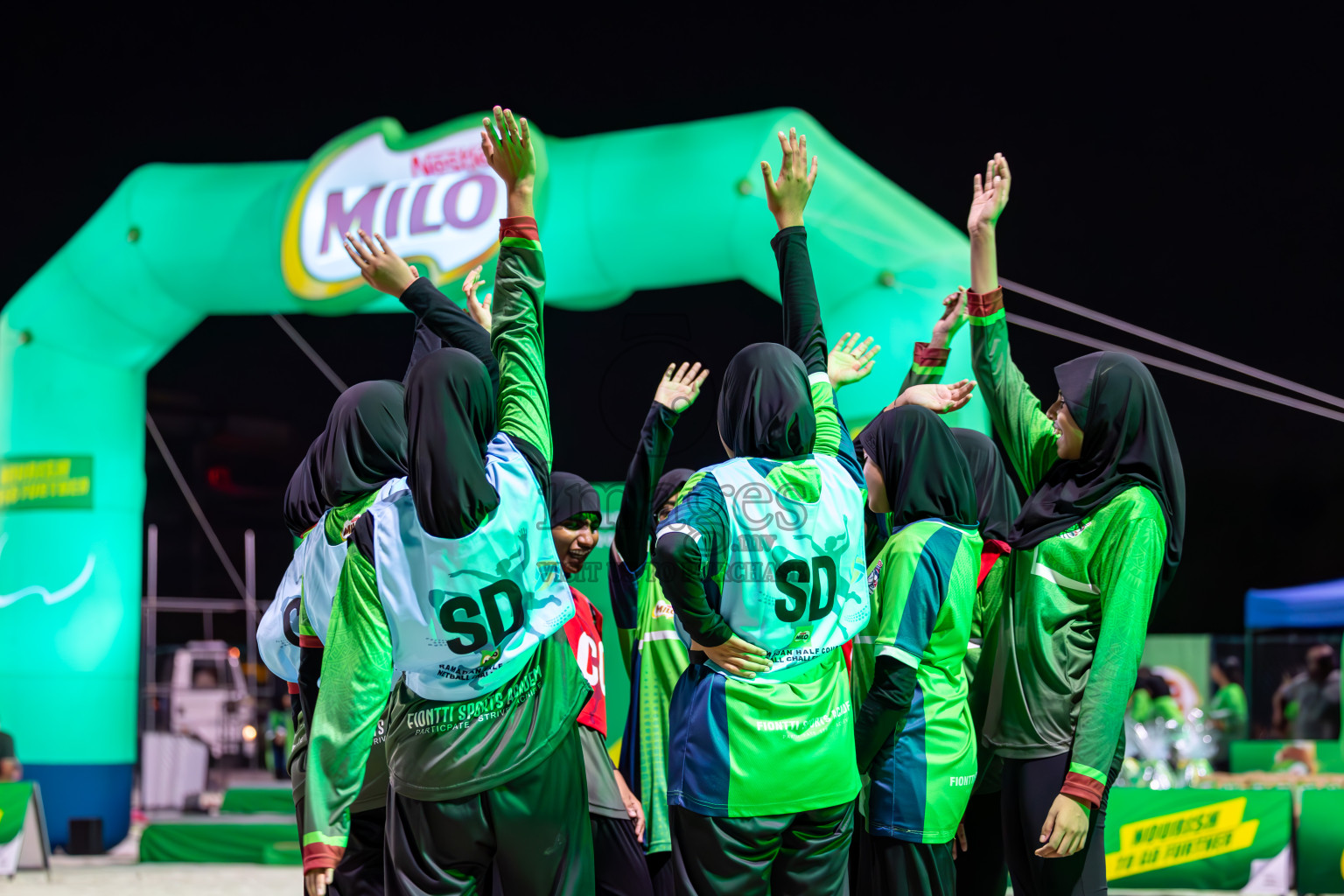 Finals of Milo Ramadan Half Court Netball Challenge on 24th March 2024, held in Central Park, Hulhumale, Male', Maldives
Photos: Ismail Thoriq / imagesmv