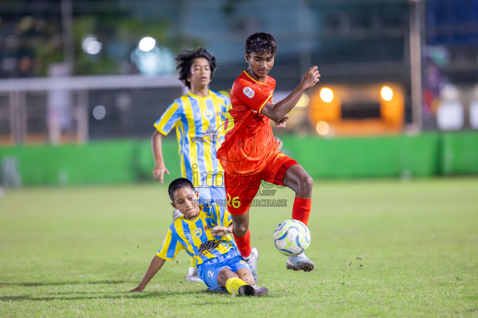 Dhivehi Youth League 2024 - Day 1. Matches held at Henveiru Stadium on 21st November 2024 , Thursday. Photos: Shuu Abdul Sattar/ Images.mv