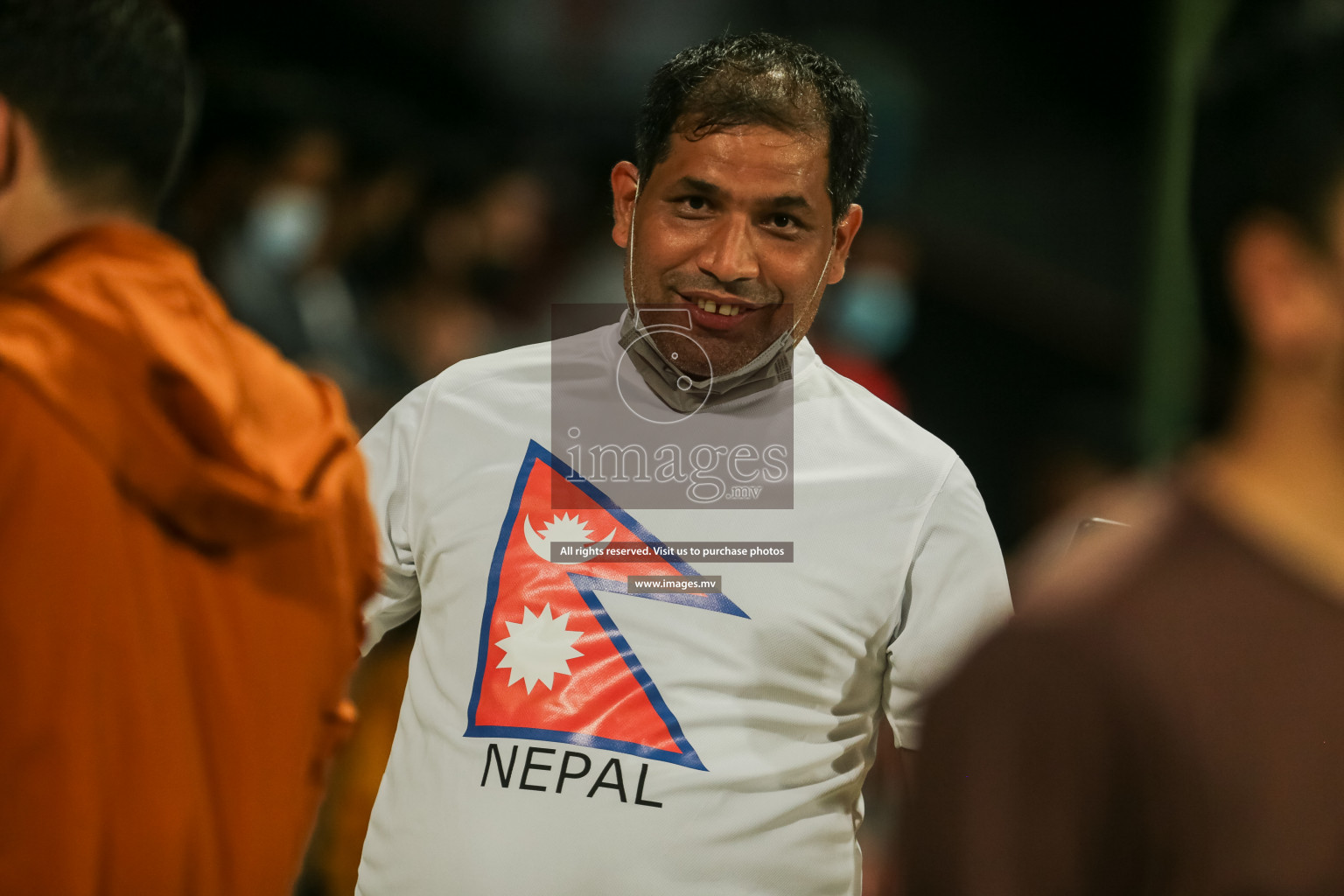 Nepal vs Sri Lanka in SAFF Championship 2021 held on 4th October 2021 in Galolhu National Stadium, Male', Maldives