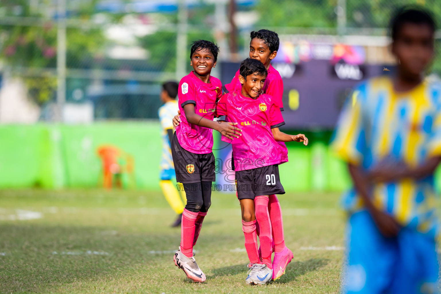 Under 12 United Victory vs Valancia on day 3 of Dhivehi Youth League 2024 held at Henveiru Stadium on Saturday, 23rd November 2024. Photos: Nausham Waheed/ Images.mv