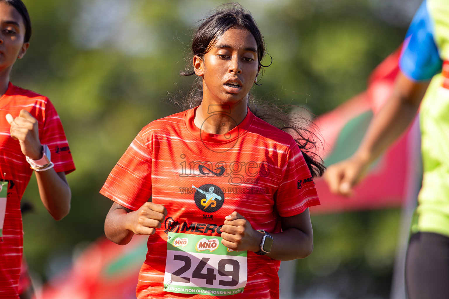Day 1 of 12th Milo Association Championships was held in Ekuveni Track at Male', Maldives on Thursday, 24th April 2025.
Photos: Ismail Thoriq / images.mv